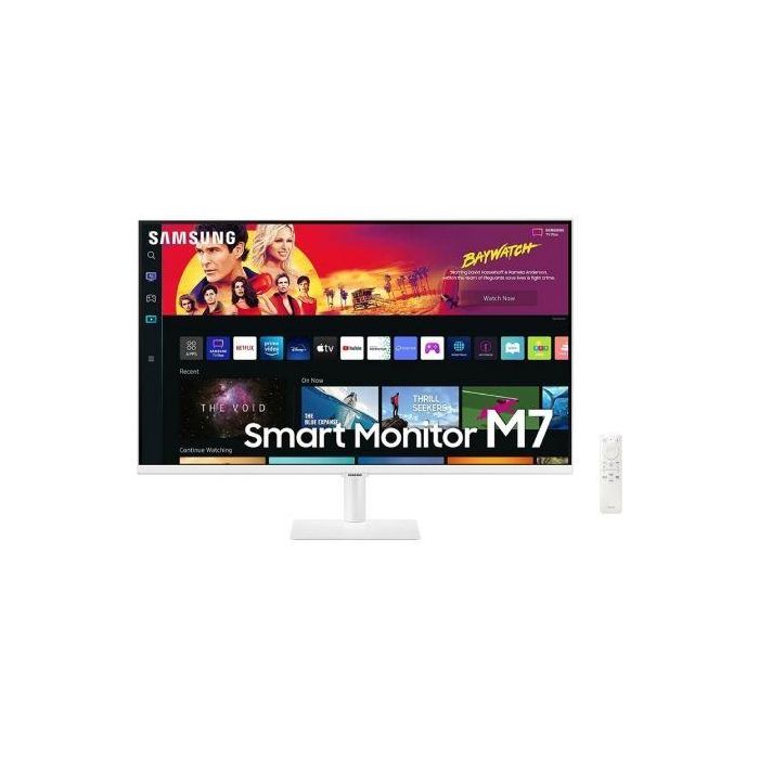 Smart Monitor Samsung M7 S32BM701UP 32"/ 4K/ Smart TV/ Multimedia/ Blanco