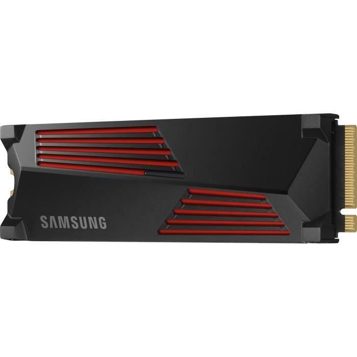 SAMSUNG - 990 PRO - SSD interno - 4 TB - Con disipador - PCIe 4.0 - NVMe 2.0 - M2 2280 - Hasta 7450 MB/s (MZ-V9P4T0GW) 4