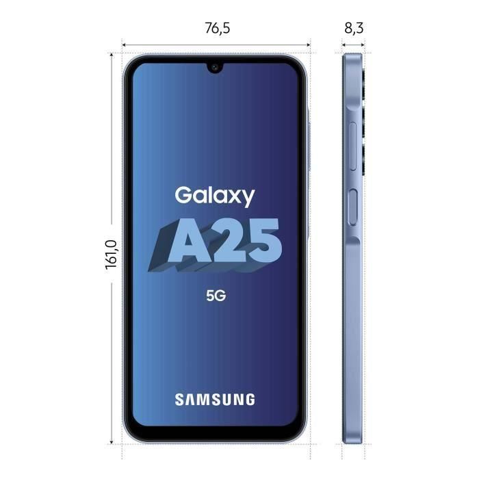 Smartphone Samsung Galaxy A25 5G 6,1" Octa Core 6 GB RAM 128 GB Azul 2