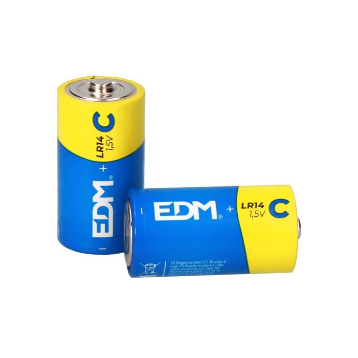 Edm Pila Alcalina LR20 D 1.5V (Blister 2 uds) 2