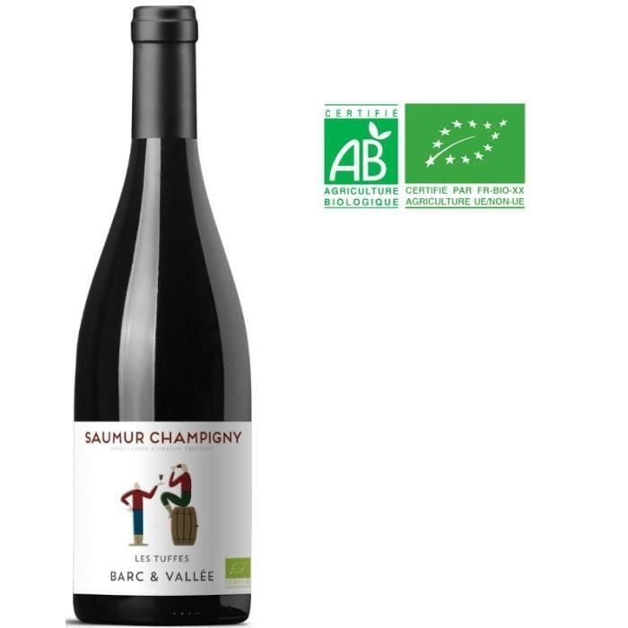 Les Tuffes Barc & Vallée Saumur Champigny - Vino tinto del Loira - Ecológico