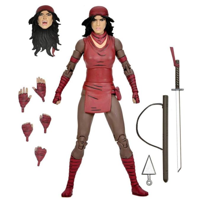 NECA Figura Ultimate Karai The Last Ronin Teenage Mutant Ninja Turtles 18cm Articulada con Accesorios