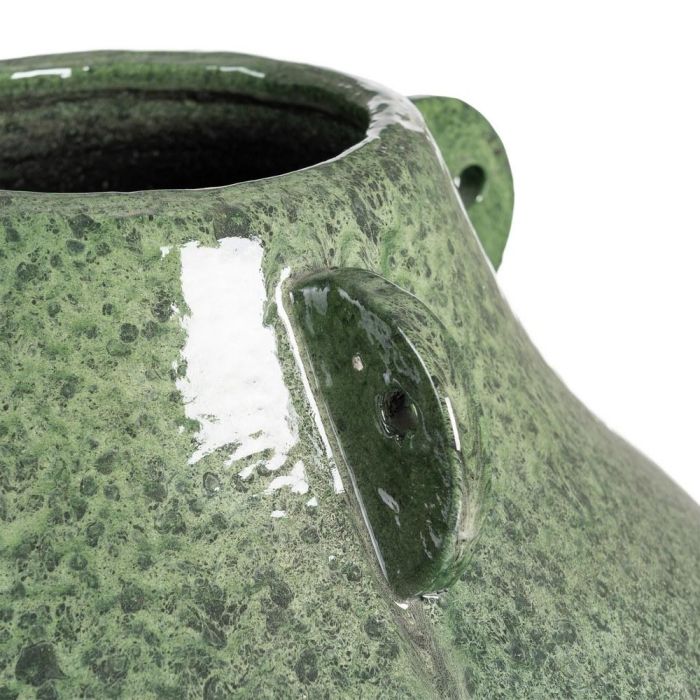 Jarrón Verde Cerámica Decoración 36 X 36 X 50 cm