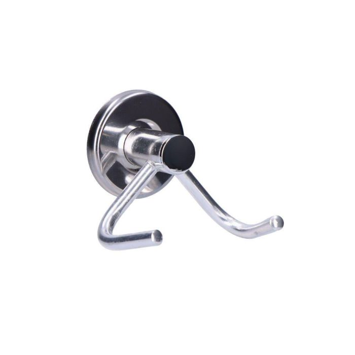 Edm Colgador Doble Cromado Serie H2O Percha Toallero Baño Acero Inoxidable Polipropileno 70 X 33,98 Mm Edm Colgador Doble Cromado Serie H2O Percha Toallero Baño Acero Inoxidable Polipropileno 70 X 33,98 Mm