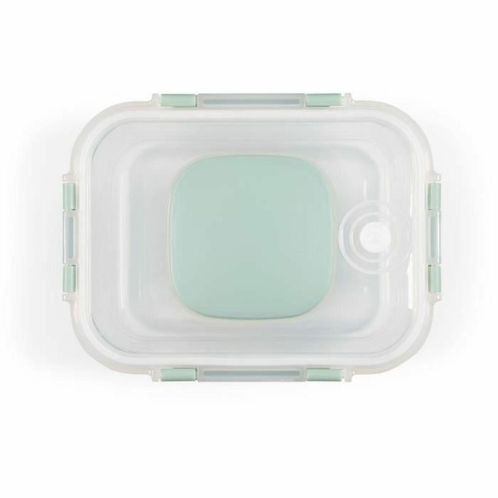 Juego de 2 recipientes para vacío - LIVOO - MEN404V - 1,04 L y 1,5 L - Vidrio borosilicato - Tapa de plástico - Encajables 2 Juego de 2 recipientes para vacío - LIVOO - MEN404V - 1,04 L y 1,5 L - Vidrio borosilicato - Tapa de plástico - Encajables 2