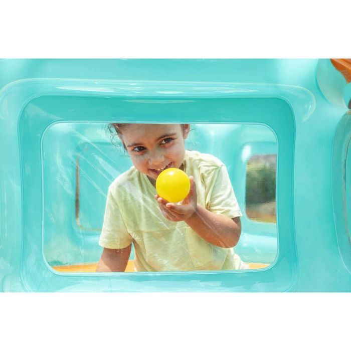 Bestway Saltador Hinchable Juegos con Bolas 152x152x117 cm +3 Años Interior y Jardin 52344 13