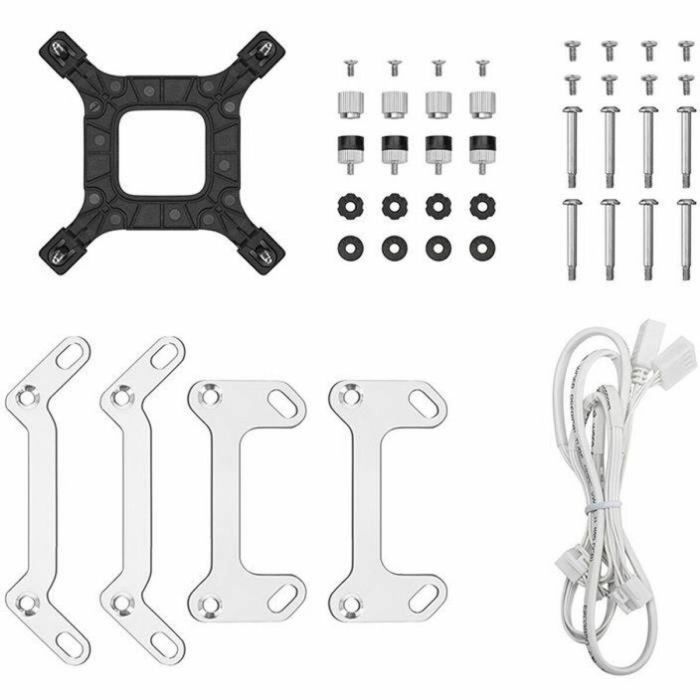 Deepcool Kit de Refrigeración Líquida LT240 ARGB 240mm Blanco - R-LT240-WHAMNC-G-1 2