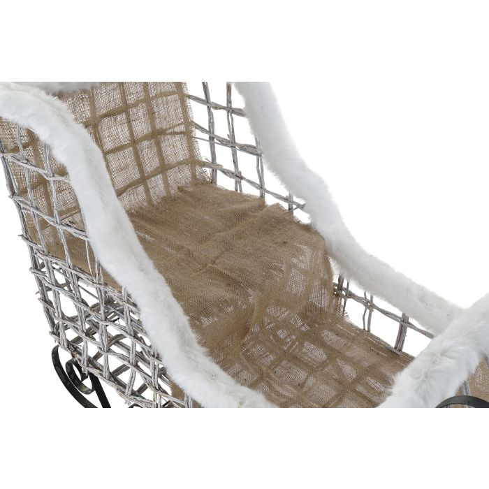 DKD Home Decor Trineo Navidad Blanco 46 x 62 x 90 cm 1