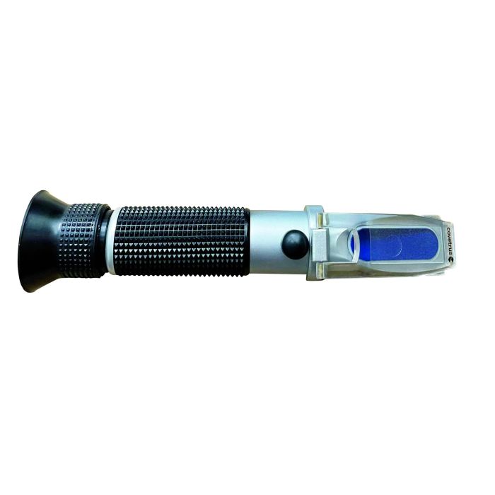 Covetrus Refractómetro Para Suero - Mide Concentración de Fluido Fisiológico en Animales, Escalas para Gravedad Específica de Orina, Proteína del Suero e Índice de Refracción