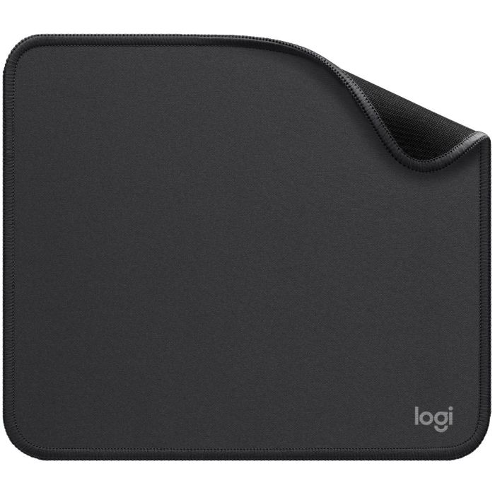Logitech Alfombrilla de Ratón Studio Series, Suave, Antideslizante, Resistente a Salpicaduras, para Deslizamiento Cómodo, Color Graphite 1