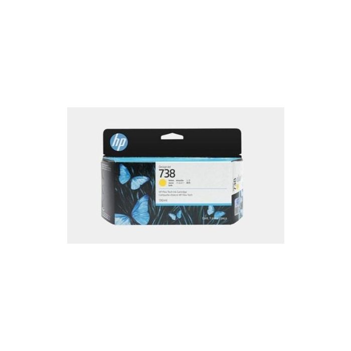 HP DESIGNJET 738 CARTUCHO AMARILLO 130ML