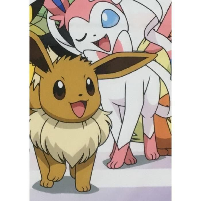 Manta Sherpa - POKEMON - Evoluciones - 100 x 150 cm 3 Manta Sherpa - POKEMON - Evoluciones - 100 x 150 cm 3