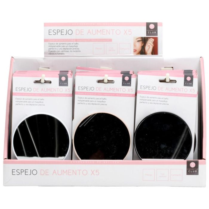 Espejo 5 Aumentos Cosmetic Club diámetro 9,2 cm 5