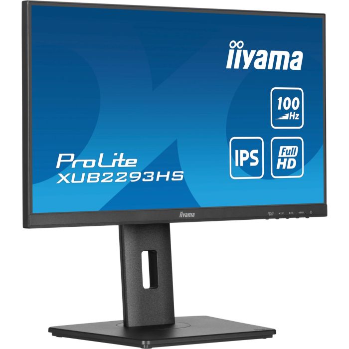 iiyama Monitor XUB2293HS-B6 21.5" Full HD IPS 1ms 100Hz HDMI DP 6 iiyama Monitor XUB2293HS-B6 21.5" Full HD IPS 1ms 100Hz HDMI DP 6