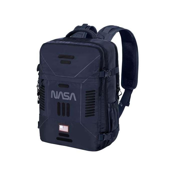 Karactermania Mochila NASA Spaceship 33 x 23 x 47 cm, Gran Capacidad, Ligera e Impermeable, Compartimento Portátil Hasta 17", Bolsillo Frontal Impermeable, Espalda Acolchada 0 Karactermania Mochila NASA Spaceship 33 x 23 x 47 cm, Gran Capacidad, Ligera e Impermeable, Compartimento Portátil Hasta 17", Bolsillo Frontal Impermeable, Espalda Acolchada 0