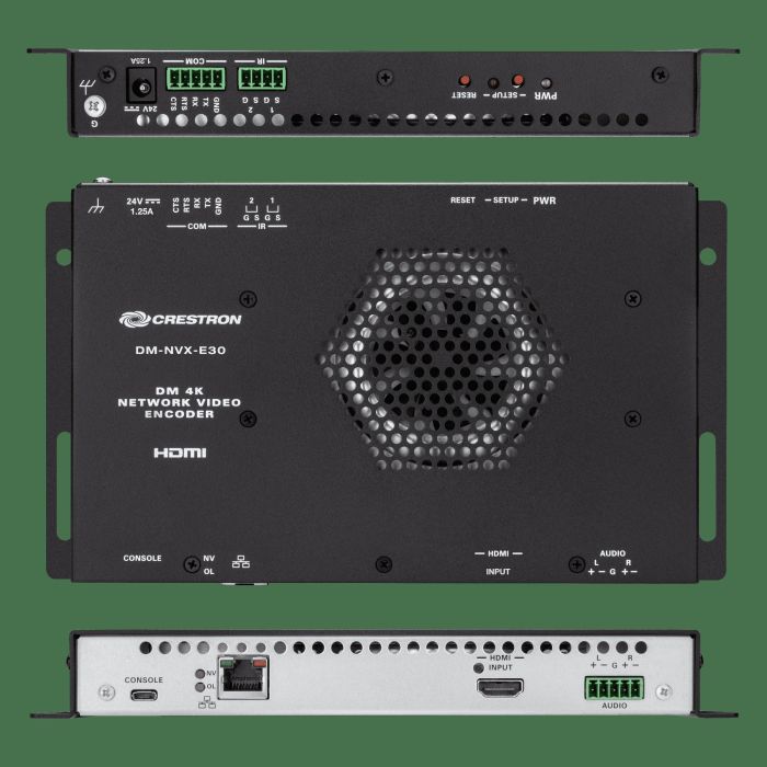 Crestron Dm Nvx 4K60 4:4:4 Hdr Network Av Encoder (Dm-Nvx-E30) 6511506 3