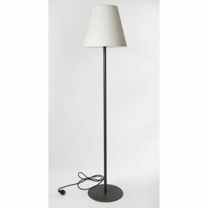 Lumisky Lámpara de pie luminosa de acero y polietileno con control remoto, 150cm de altura, luz blanco frío y alimentación eléctrica. 4