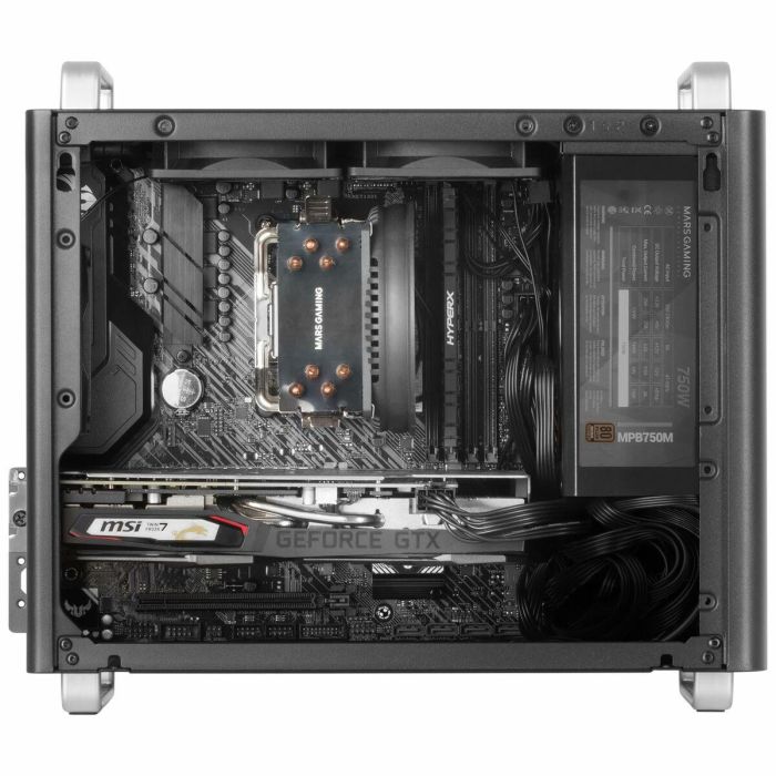 Caja Semitorre ATX Mars Gaming MCELITE Negro 2