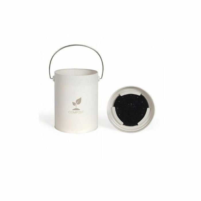Livoo MES154C Cubo de compostaje de cocina Cream de 6 l 3 Livoo MES154C Cubo de compostaje de cocina Cream de 6 l 3