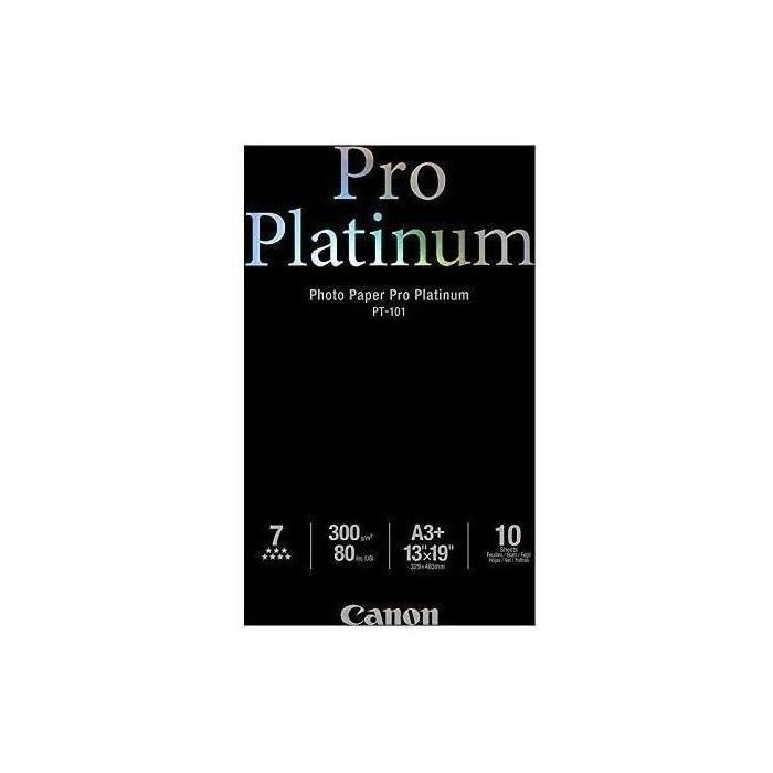 Canon 2768B018 Papel Fotográfico PT-101 Photo Paper Pro Platinum 300g/m² A3+ 10 Hojas 4