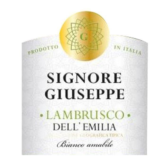 Signore Giuseppe Bianco Lambrusco Dell'Emilia White - 75 cl 1