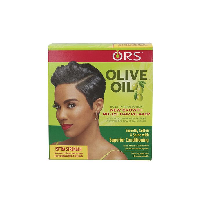 Ors Olive Oil New Growth No-Lye Relaxer Kit Ex-Strength