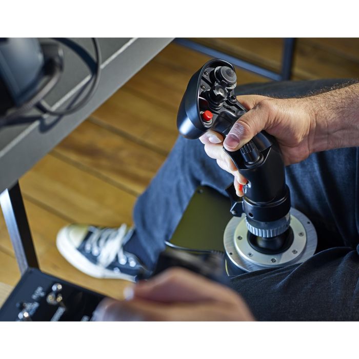 Thrustmaster F/A-18C Hornet Stick Palanca de Mando Inalámbrico PC Negro 19 Botones 9 Thrustmaster F/A-18C Hornet Stick Palanca de Mando Inalámbrico PC Negro 19 Botones 9