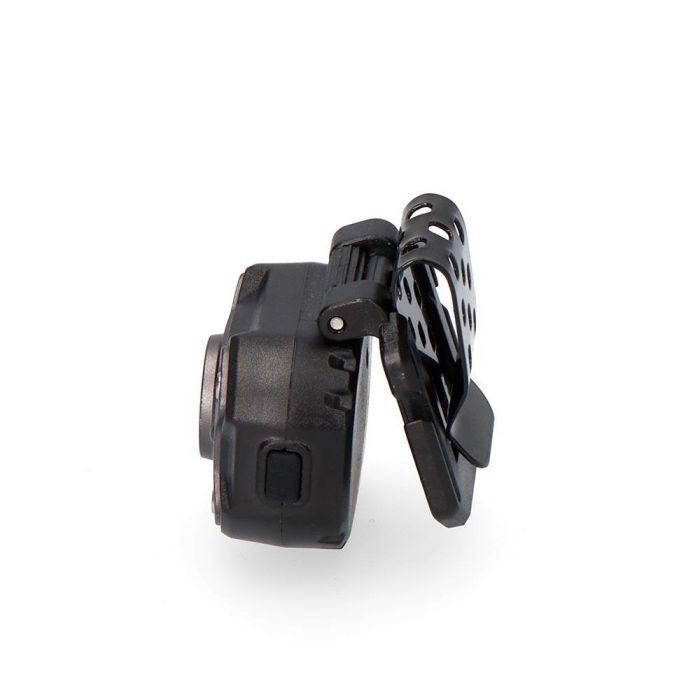 Edm Linterna Frontal Recargable 8W 400lm USB Tipo C, 5 Modos de Luz Incluyendo Flash Rojo, Aluminio 3