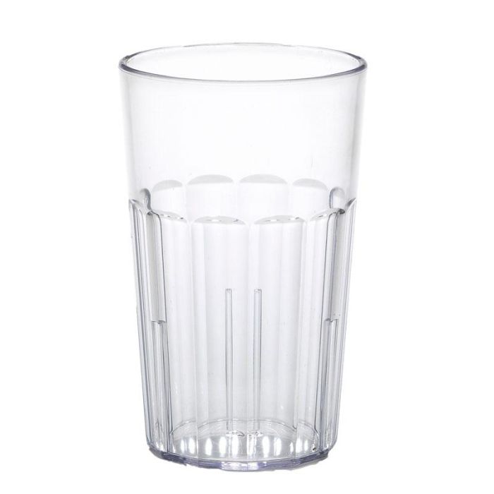 CAMBRO - NT16-152 - Vaso Newport 485 ml - 8,3 x 8,3 x 14,6 cm - Plástico SAN - Transparente - Venta 1 unidad.