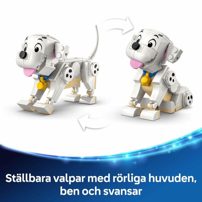 Lego Disney Classic Juego de Construcción Lucky y Penny: Cachorros de 101 Dálmatas 11