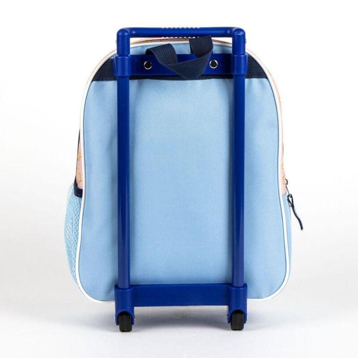 Cerdá Mochila Escolar Infantil Trolley 3D Bluey con Ruedas 25 x 31 x 10 cm para Niños +3 Años 1