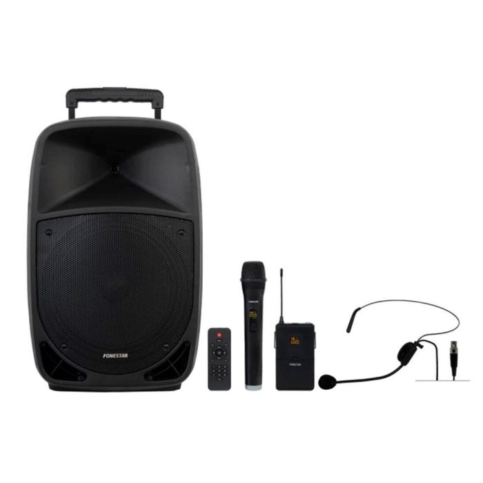 Altavoz Bluetooth Portátil FONESTAR MALIBU-312 Negro 250 W 0 Altavoz Bluetooth Portátil FONESTAR MALIBU-312 Negro 250 W 0