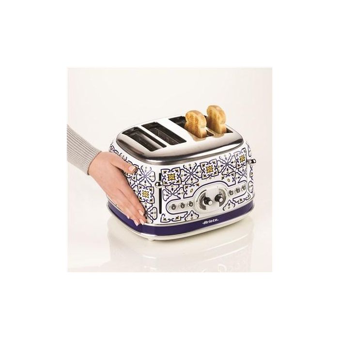 Ariete Tostador 156 Capri 4 Ranuras, Selector 6 Niveles Tueste, Bandeja Recogemigas 3 Ariete Tostador 156 Capri 4 Ranuras, Selector 6 Niveles Tueste, Bandeja Recogemigas 3