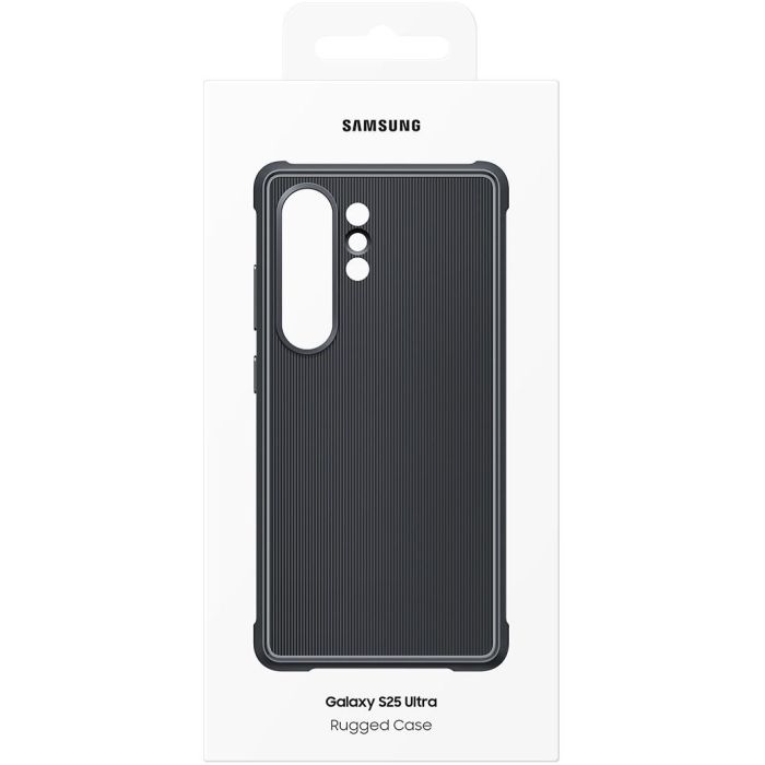 Samsung EF-RS938 Funda Rugged para Galaxy S25 Ultra, 6.9", Negra - Protección contra caídas y arañazos, Militar MIL-STD-810H 3