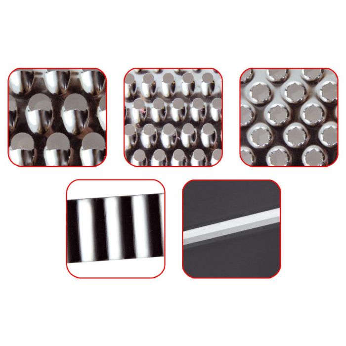 Cook Concept Rallador Mandolina 5 En 1 Con 5 Lamas Intercambiables Ideal Para Rebañar Y Rallar 3