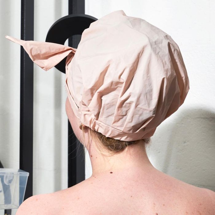 Gorro Baño Con Caja Soporte Cosmetic Club 5