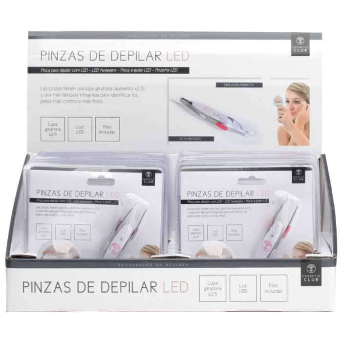 Pinza de depilar led fácil 3