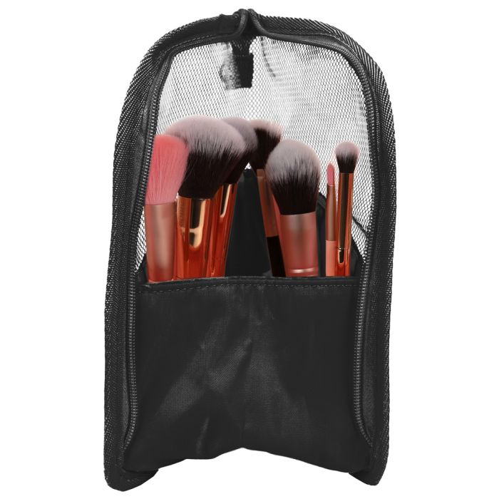 Bolsa de viaje con pinceles de maquillaje 3