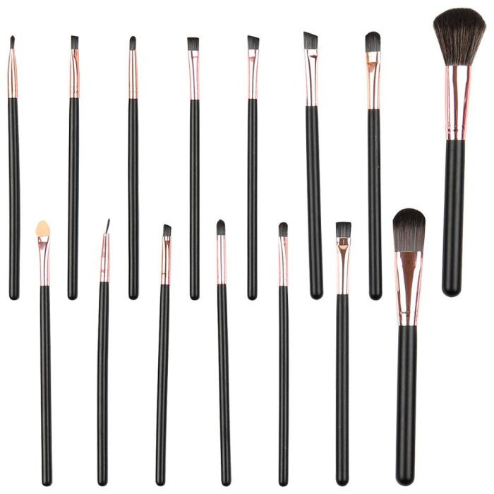 Estuche 15 Brochas Maquillaje Cosmetic Club 3