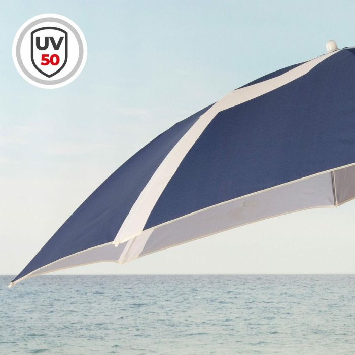 Sombrilla de playa Aktive 200 x 205 x 200 cm (6 Unidades) 4 Sombrilla de playa Aktive 200 x 205 x 200 cm (6 Unidades) 4