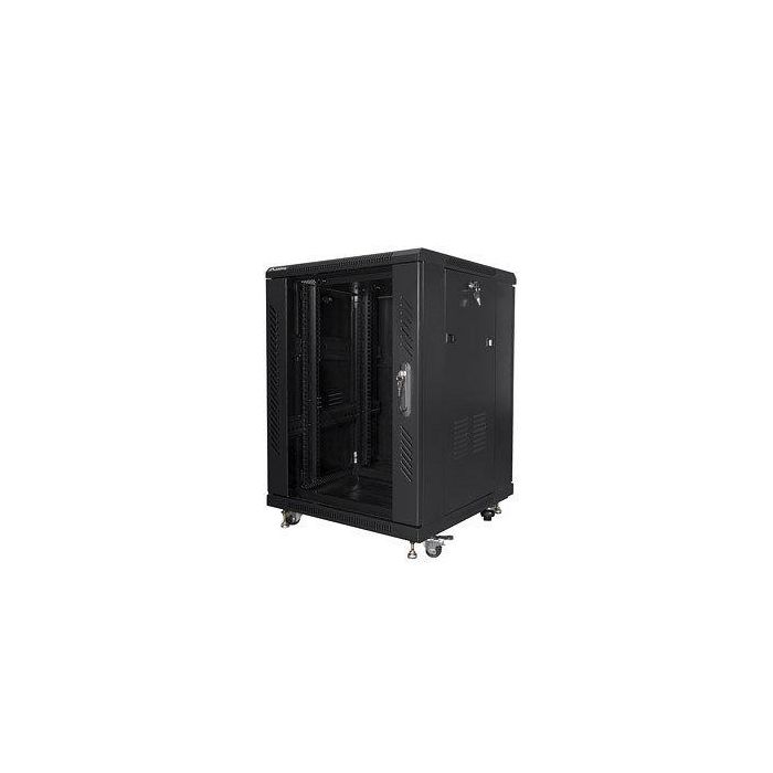 Lanberg FF01-6615-12B armario rack 15U Rack o bastidor independiente Negro Lanberg FF01-6615-12B armario rack 15U Rack o bastidor independiente Negro