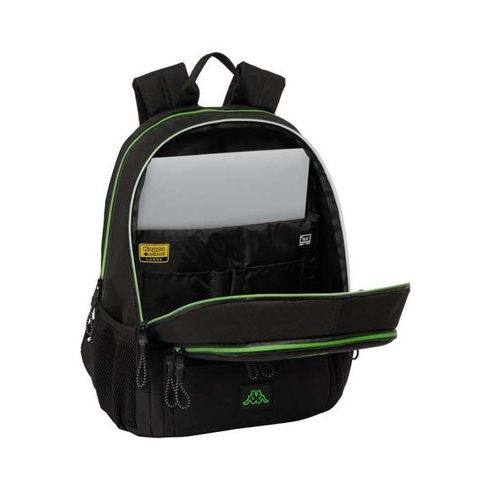 Mochila de Pádel Kappa Black Negro 3 Mochila de Pádel Kappa Black Negro 3