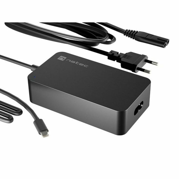 NATEC Grayling Adaptador e Inversor de Corriente Universal USB-C 45W 110-240V Negro con Cable USB Tipo C 2 NATEC Grayling Adaptador e Inversor de Corriente Universal USB-C 45W 110-240V Negro con Cable USB Tipo C 2