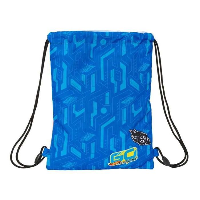 Bolsa Mochila con Cuerdas Hot Wheels Let's race Azul Negro 26 x 34 x 1 cm 1 Bolsa Mochila con Cuerdas Hot Wheels Let's race Azul Negro 26 x 34 x 1 cm 1