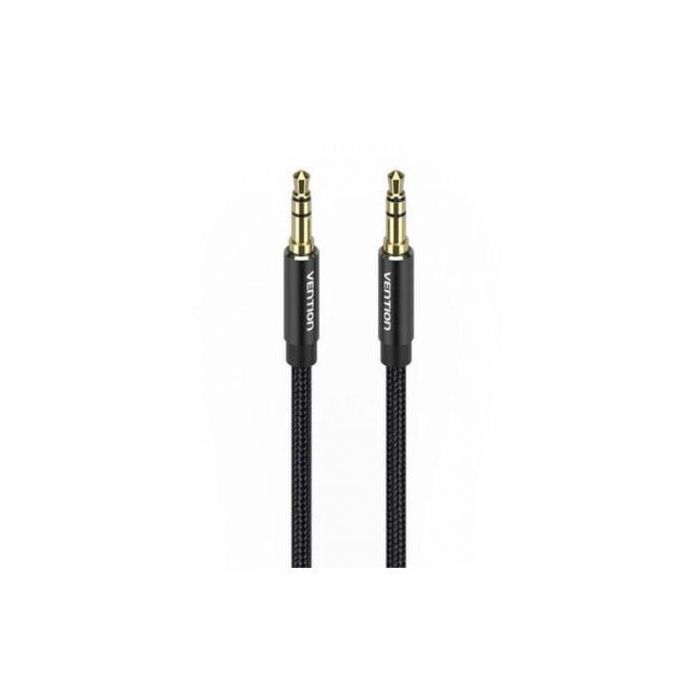 Vention BAWBF Cable Estéreo Jack 3.5 Macho a Jack 3.5 Macho 1m Negro, Conectores Dorados, Carcasa Aluminio 1 Vention BAWBF Cable Estéreo Jack 3.5 Macho a Jack 3.5 Macho 1m Negro, Conectores Dorados, Carcasa Aluminio 1