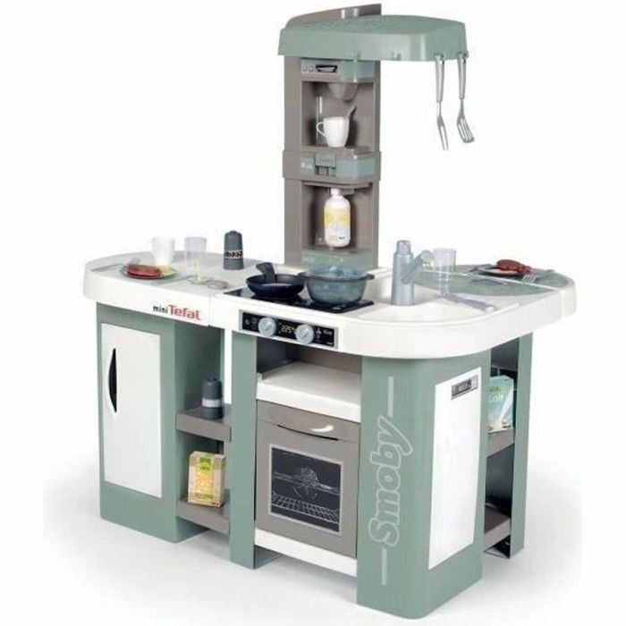 Smoby SMO311053 Cocina de Juguete Tefal Studio XL Bubble con Función Magic Bubble, 34 Accesorios, +3 Años