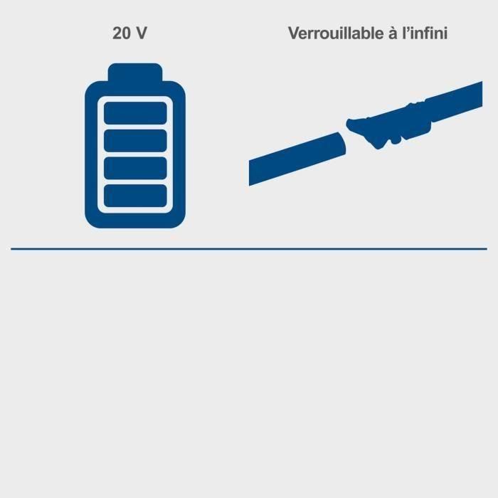 Herramienta 2 en 1 Podadora + Cortasetos inalámbrico - SCHEPPACH C-PHTS410-X- 20V IXES - sin batería ni cargador 3