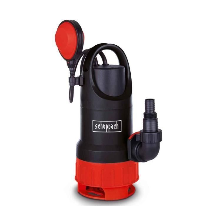 Bomba combinada para aguas residuales - Scheppach - DWP750 - 20000 L/h - 750 W 1