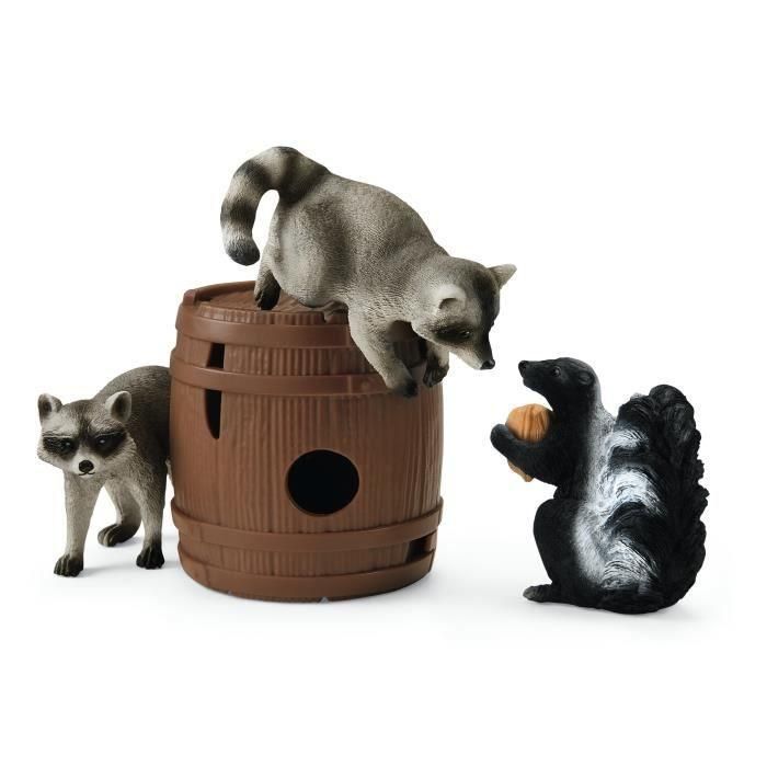 Divertida caja de juegos con nueces, figuritas de animales salvajes, Schleich 42596 Vida Salvaje, Para niños a partir de 3 años 1