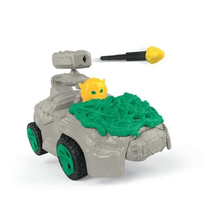 SCHLEICH- Jungle Crashmobile con Mini Criatura- 42671- Gama de Mini Criaturas Eldrador 1